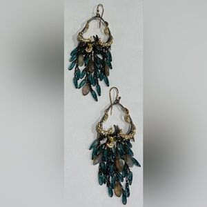 Alexis Bittar Miss Havisham Chandelier Statement Earrings
